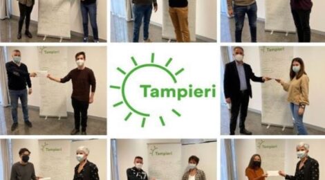 Consegna Borse di Studio Tampieri a due diplomati dell'indirizzo Scientifico