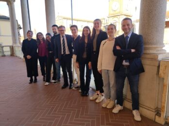 I ragazzi del Liceo alla celebrazione di Dantedì