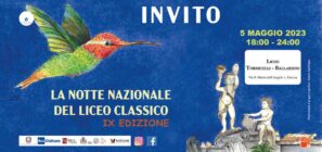 Il 5 maggio torna la Notte Nazionale del Liceo Classico