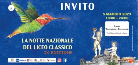 Il 5 maggio torna la Notte Nazionale del Liceo Classico